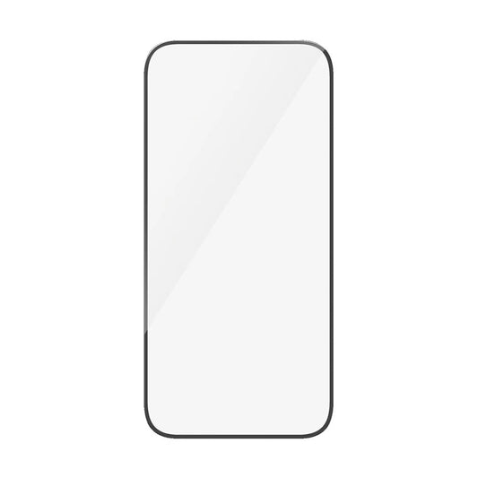 Beskyttelsesfolie PanzerGlass Ultra-Wide Fit for Apple iPhone 16 Plus / 15 Plus, Herdet Glass, Full Lim, Svart