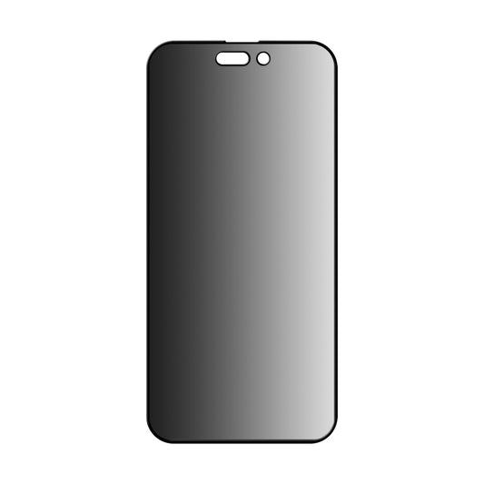 Privacy-skjermbeskyttelse Anank 1X Reinforced 360 for Apple iPhone 15 Pro, Herdet glass, Full lim, 2.5D