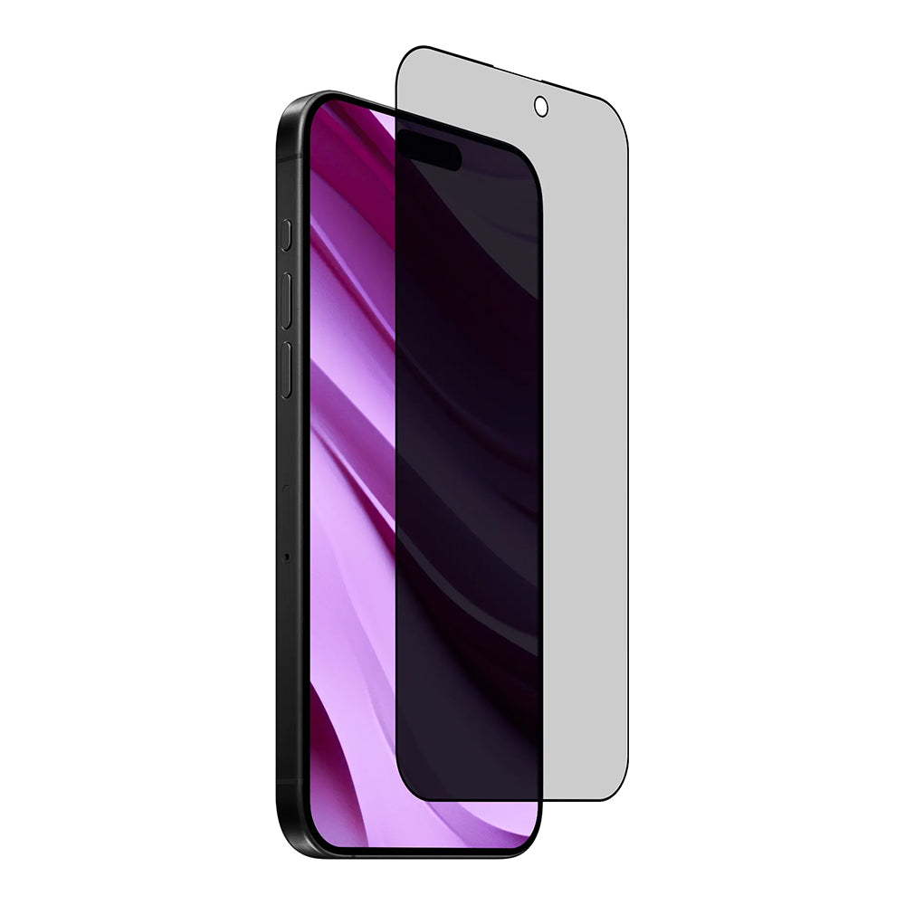 Privacy-skjermbeskyttelse Anank 2X Forsterket for Apple iPhone 16 Pro Max, Herdet glass, Full lim, 2.5D
