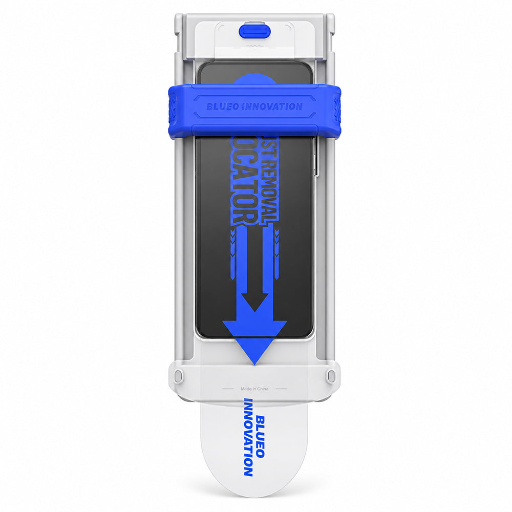 Blueo Privacy Anti-Peep AR Applicator Pro skjermbeskytter for Apple iPhone 18 Pro Max, herdet glass, full limflate, 3D