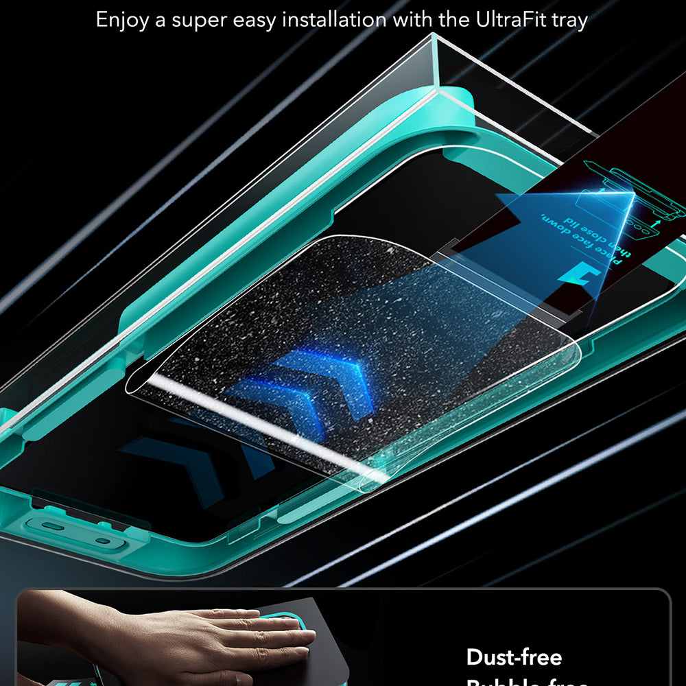 Beskyttelsesfolie Ecran Privacy ESR Armorite for Samsung Galaxy S26 Ultra S948, Herdet Glass, Full Lim
