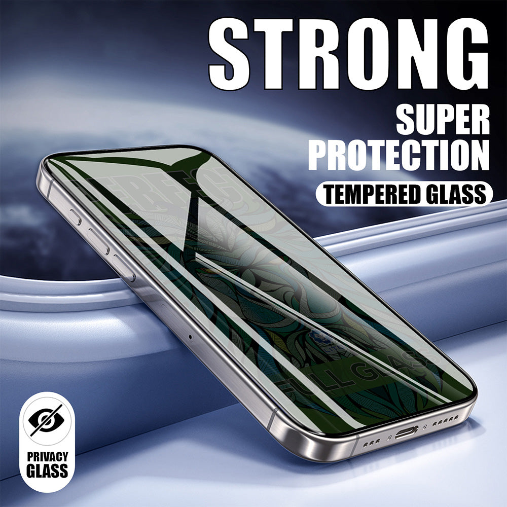 Skjermbeskytter Privacy Lito D+ Max Strong for Apple iPhone 17 Pro, Herdet Glass, Full Lim