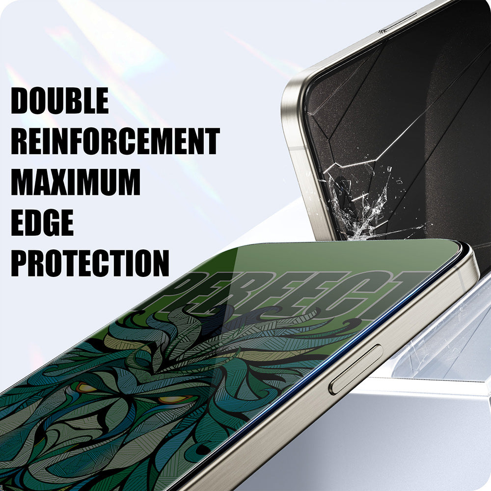 Skjermbeskytter Privacy Lito D+ Max Strong for Apple iPhone 17 Pro, Herdet Glass, Full Lim