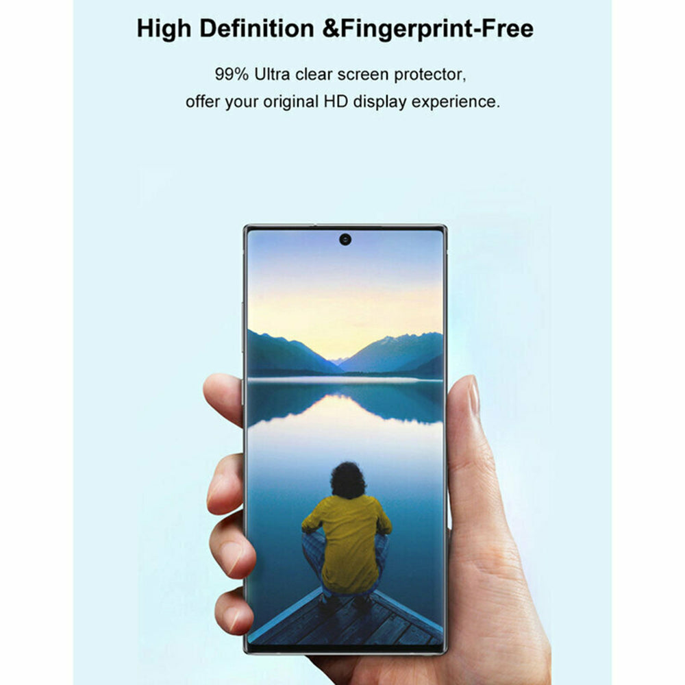 Lito skjermbeskyttelsesfolie for Huawei P60 / P60 Pro, Herdet glass, UV-lim, 3D