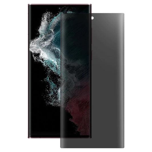 Lito Privacy Skjermbeskyttelse for Samsung Galaxy S22 Ultra 5G S908, Herdet Glass, UV Lim, 3D