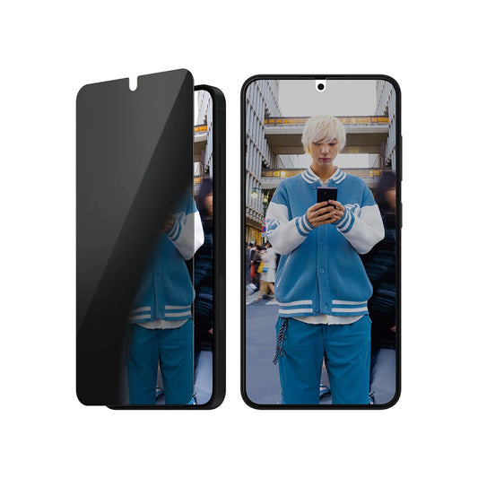 Beskyttelsesfolie Privacy PanzerGlass Ultra-Wide Fit for Samsung Galaxy S25 S931 / S24 S921, Herdet Glass, Full Lim