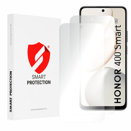 Smart Protection Premium Classic skjermbeskyttelsesfilm for Honor 400 Smart 4G / X7d 4G, plast, sett med 2 stk