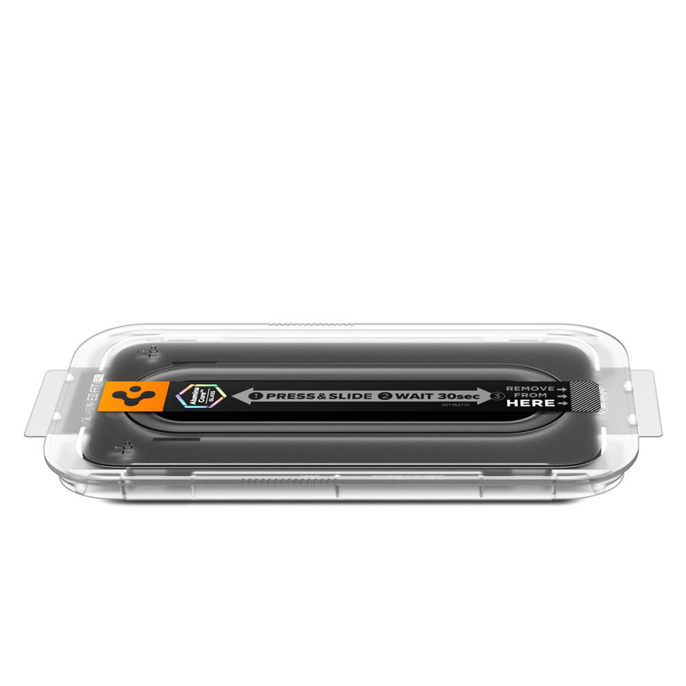 Skjermbeskytter Spigen GlastR EZ FIT Pro for Apple iPhone 17 Air, Herdet Glass, Full Lim AGL09870