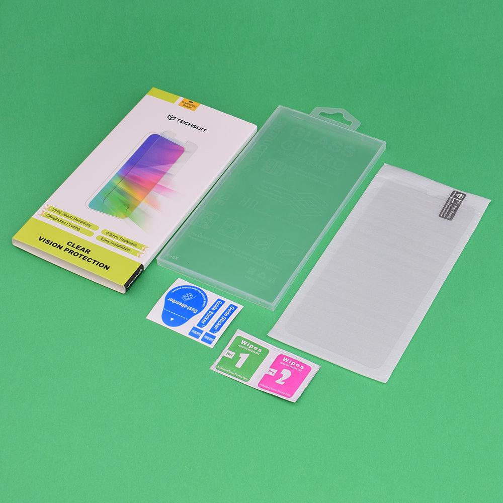 Beskyttelsesfolie Techsuit Clear Vision for Oppo Find X9 Pro, Herdet Glass, Full Lim