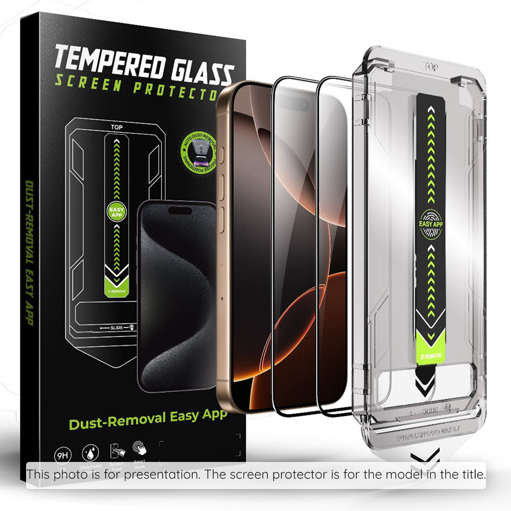 Skjermbeskyttelsesfolie Techsuit TitanGlass CrystalHD for Samsung Galaxy S25 FE, Herdet Glass, Full Lim