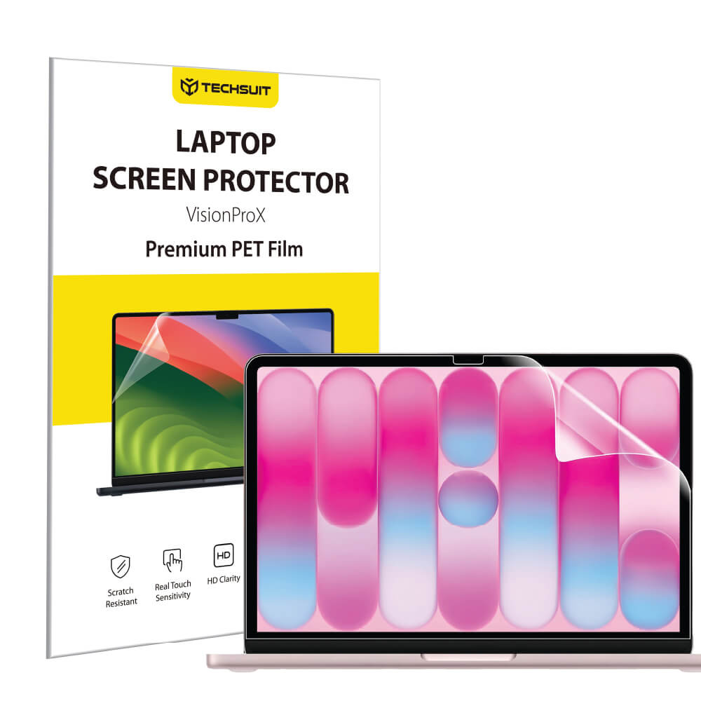 Matt skjermbeskyttelsesfilm Anti Blue Light Techsuit VisionProX for Apple MacBook Neo 13 tommer, plast
