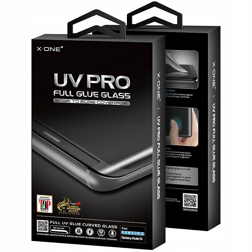 Skjermbeskytter X-One for Samsung Galaxy S21 Ultra 5G G998, Herdet Glass, UV Lim