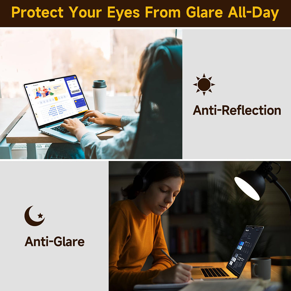 Matt skjermbeskyttelsesfolie Anti Blue Light Techsuit VisionProX for Apple MacBook Air M3 15 tommer (2024) / Air M2 15 tommer (2023), Plast