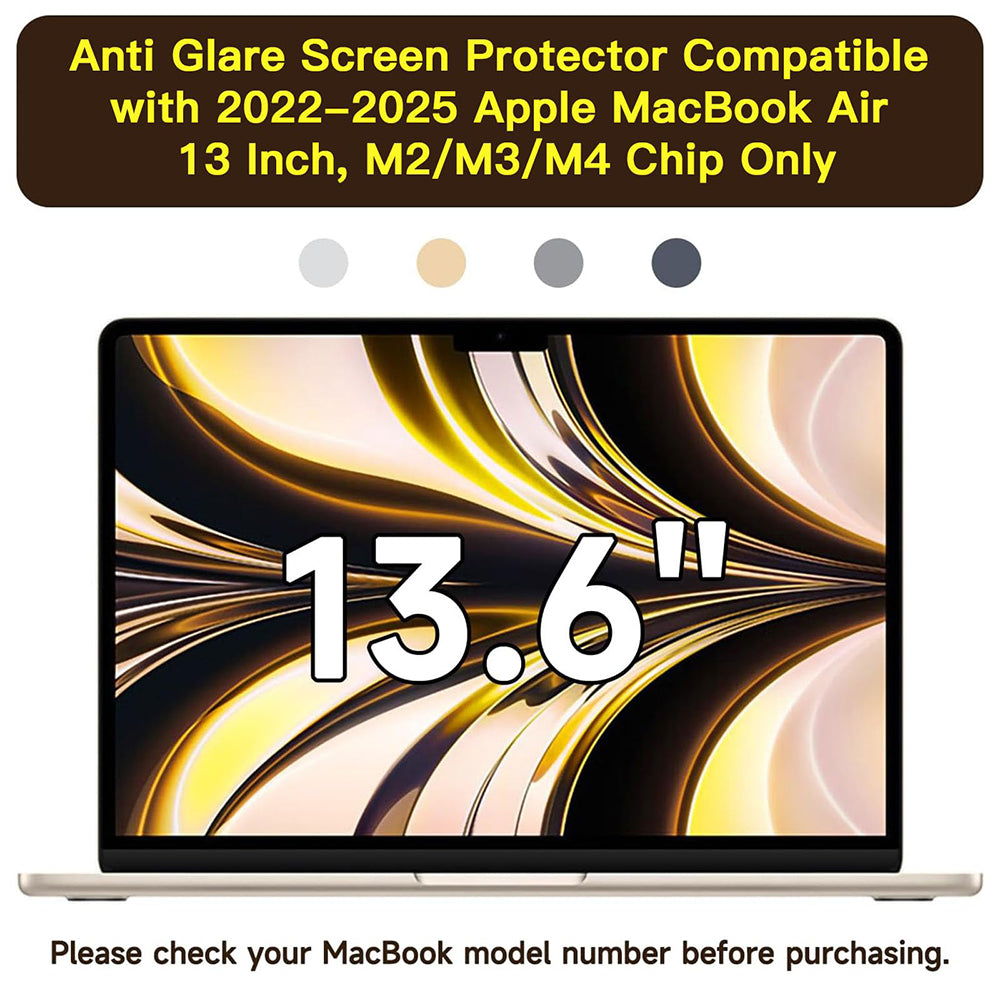 Matt skjermbeskyttelsesfolie Anti Blue Light Techsuit VisionProX for Apple MacBook Air M4 13 tommer (2025), Plast