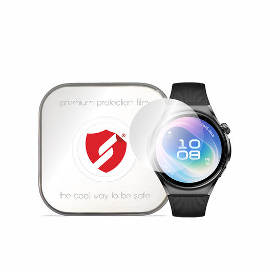 Smart Protection Premium Classic beskyttelsesfilm for Huawei Watch 6 46 mm, plast, sett med 4 stk.