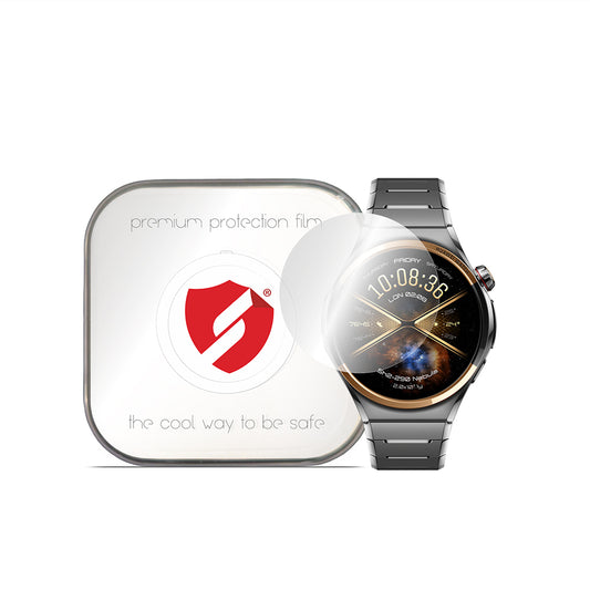 Smart Protection Premium Classic beskyttelsesfilm for Huawei Watch 6 Pro 46 mm, plast, sett med 4 stk.
