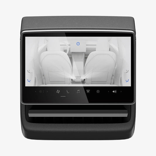 Spigen GlastR Slim Anti-Glare Beskyttelsesfilm for Navigasjon Tesla Y (2026 / 2025) / 3 (2026 / 2025 / 2024), Herdet Glass AGL07586
