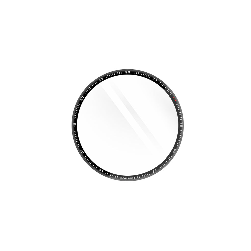 Techsuit Nano Flex beskyttelsesfilm for Garmin Fenix 7X, Sett med 2 stykker, Plast, Svart