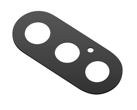 Bakre kameraglass Apple iPhone XS / X, svart