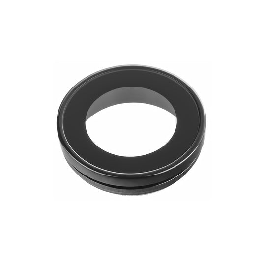 Apple iPhone 12 Pro Max bakre kameraglass, UltraWide, med ramme (innvendig), Svart