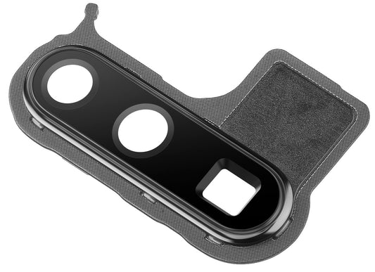 Kameraglass bakside Huawei P30 Pro, med ramme, svart