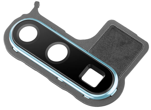 Bakre kameraglass Huawei P30 Pro, med ramme, Blå