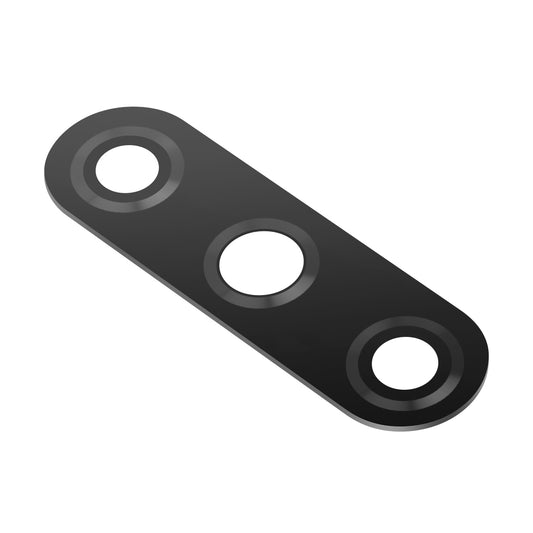 Bakre kameraglass Motorola Moto Moto Moto E7i Power / E7i Power, svart