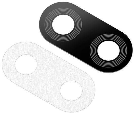 Bakre kameraglass Huawei P20 Lite, svart
