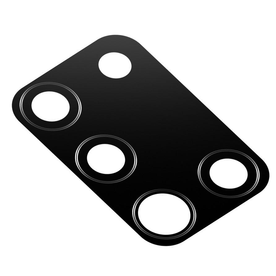 Bakre kameraglass Samsung Galaxy A21s A217, svart