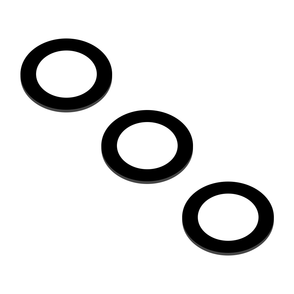 Bakre kameraglass Samsung Galaxy S23 S911, Wide + UltraWide + Telephoto, Svart