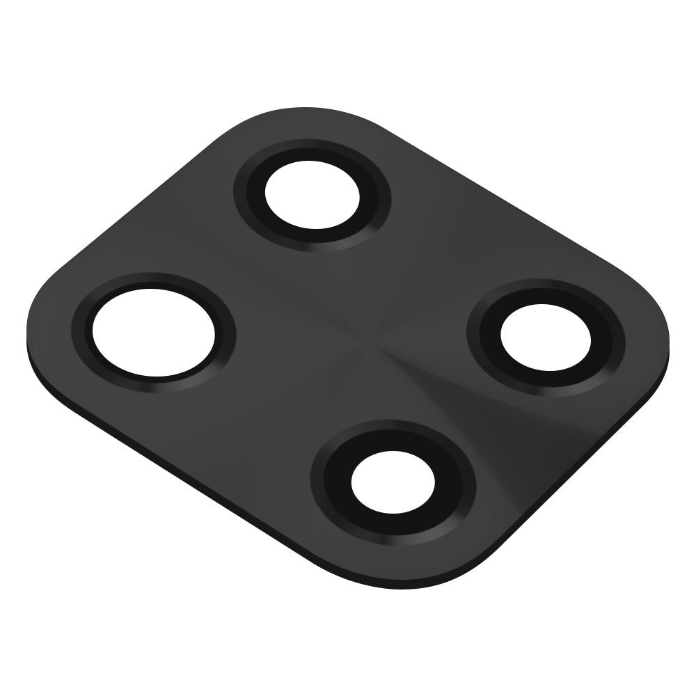 Bakre kameraglass Xiaomi Redmi 10C, Svart