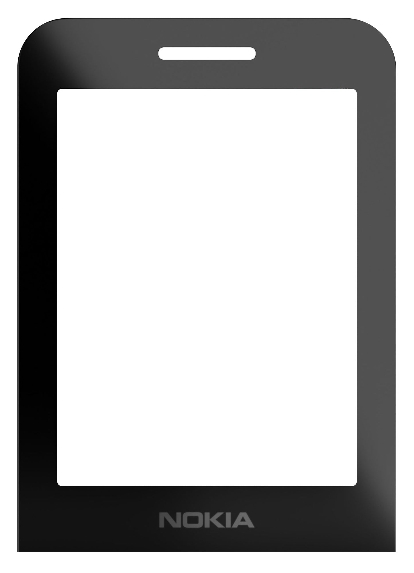 Hovedlinse for Nokia 225 4G (2024), Svart