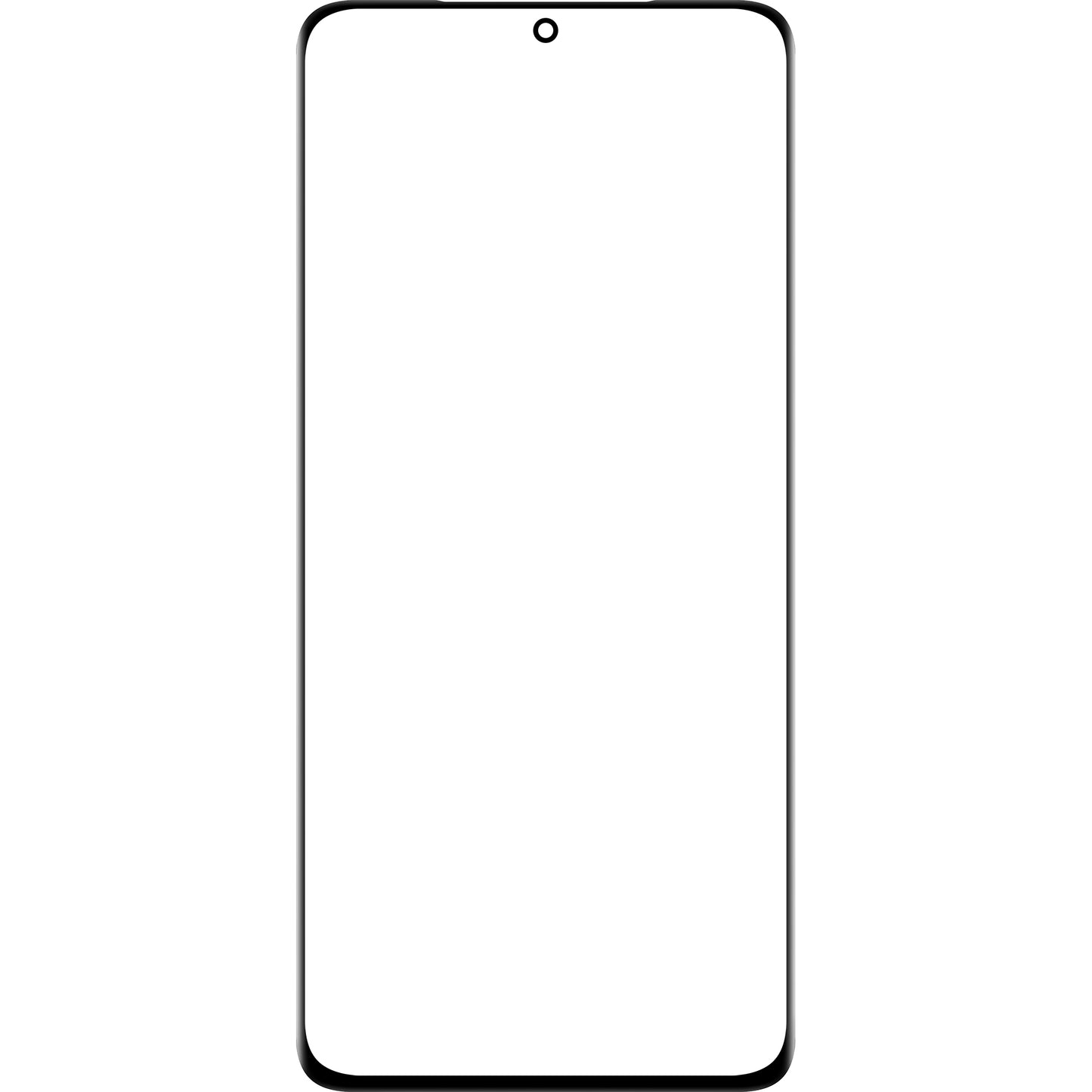 Skjermglass + Edge Glue / OCA Forward Guard for Samsung Galaxy S21 Ultra 5G G998, Svart