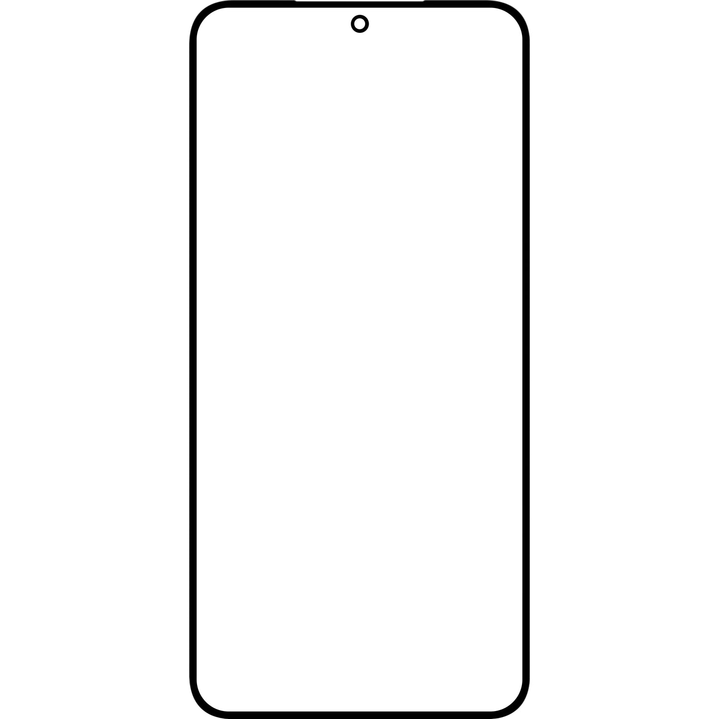 Skjermglass + OCA Forward Shield for Samsung Galaxy S23+ S916, Svart