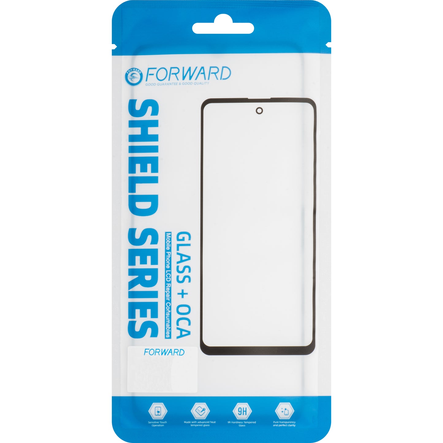 Skjermglass + OCA Forward Shield for Samsung Galaxy S24 S921, Svart