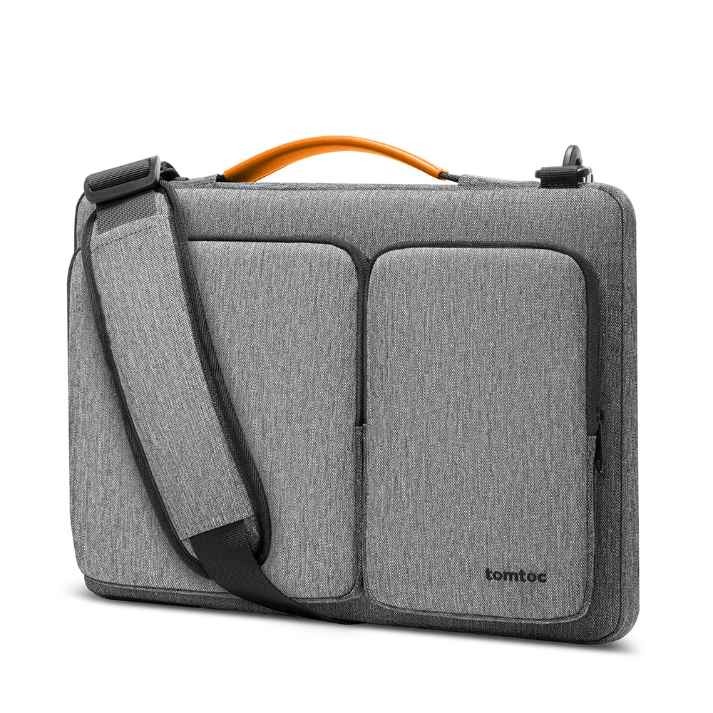 Tomtoc-veske for 15,6-tommers laptop, grå