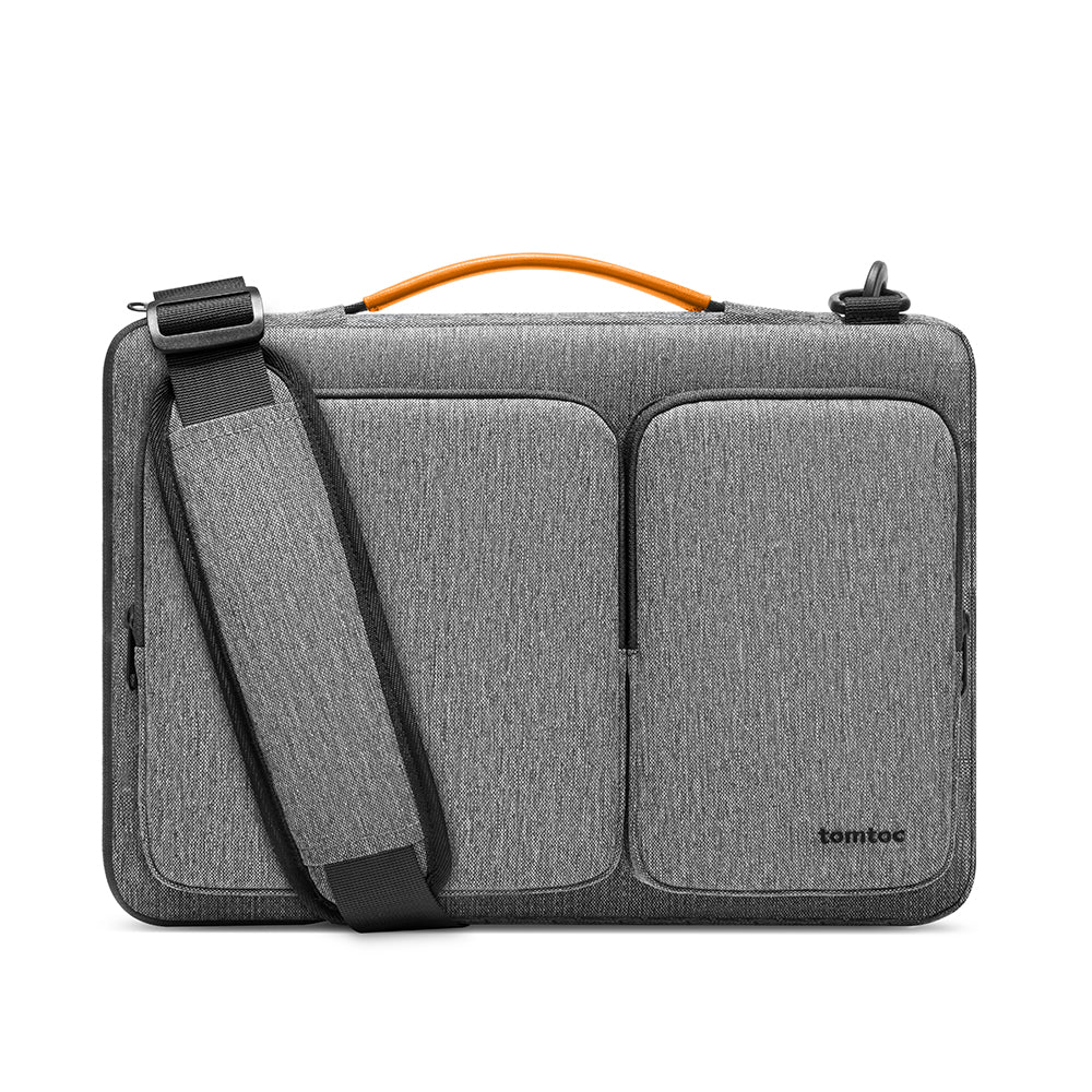 Tomtoc-veske for 15,6-tommers laptop, grå