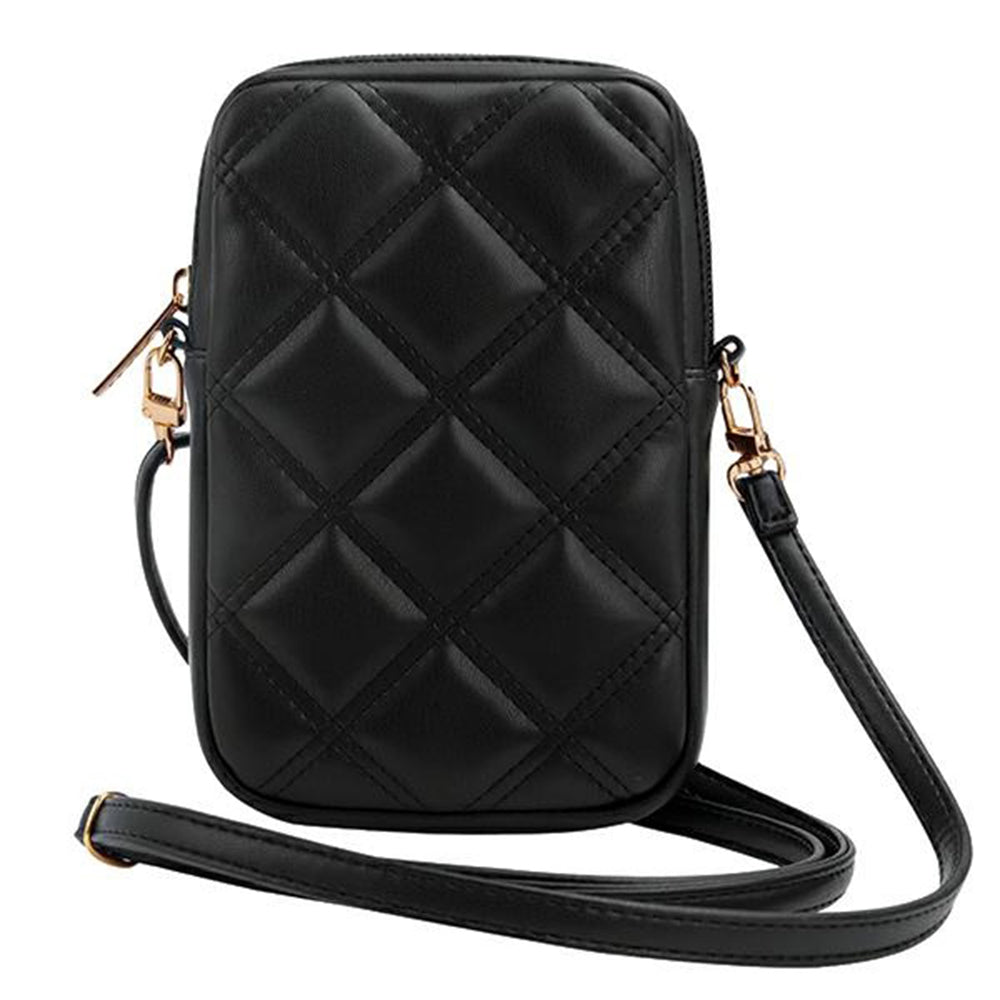 Universalveske for Telefon, Guess, Quilted 4G, Svart