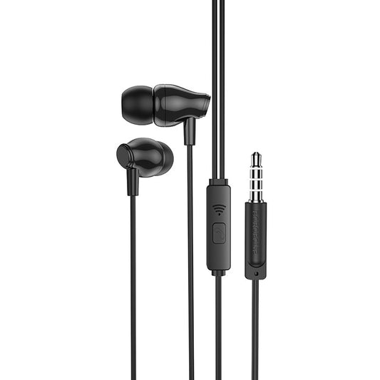 Handsfree 3,5 mm Handsfree 3,5 mm øretelefoner BM61 Wanderer, svart