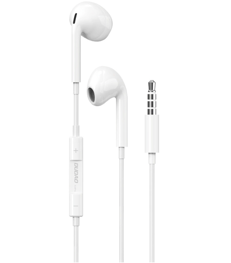 Handsfree 3,5 mm Dudao X14Pro, hvit