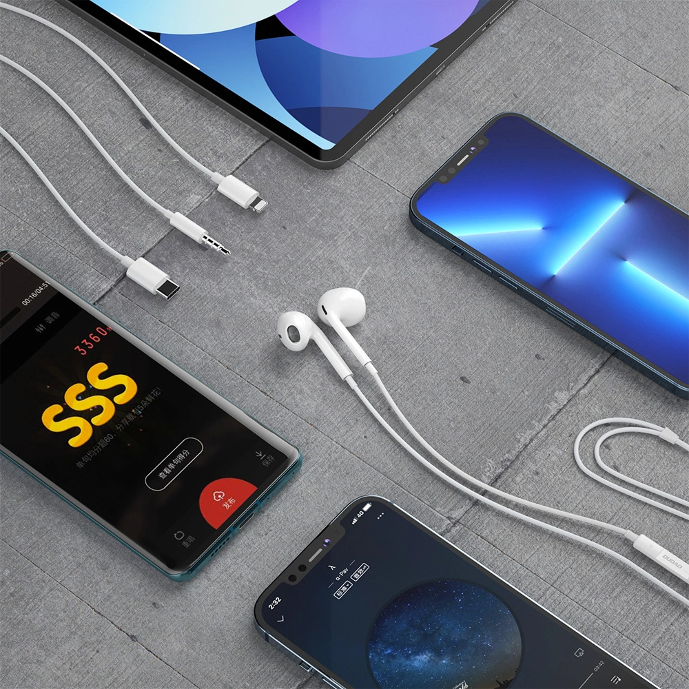 Handsfree 3,5 mm Dudao X14Pro, hvit