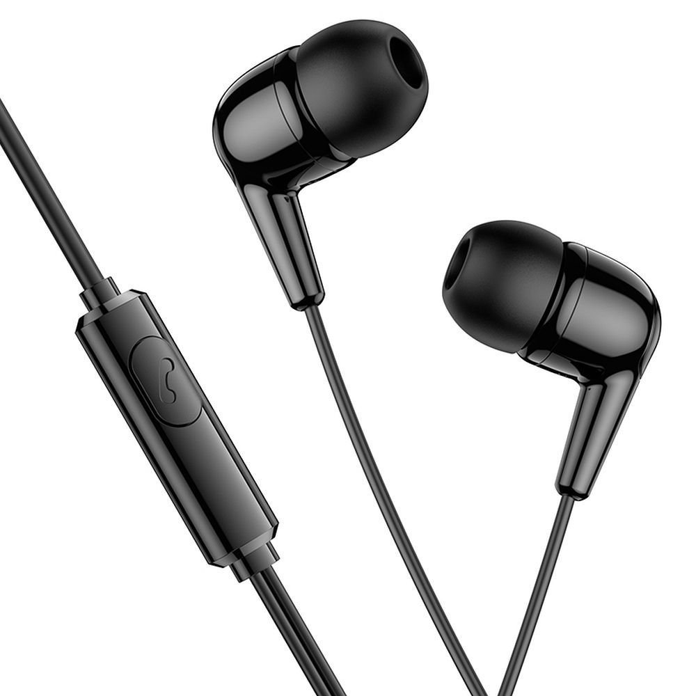Handsfree 3.5mm HOCO M97, Svart