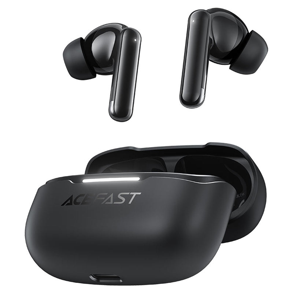 Handsfree Bluetooth Acefast W5, TWS, ANC, Svart