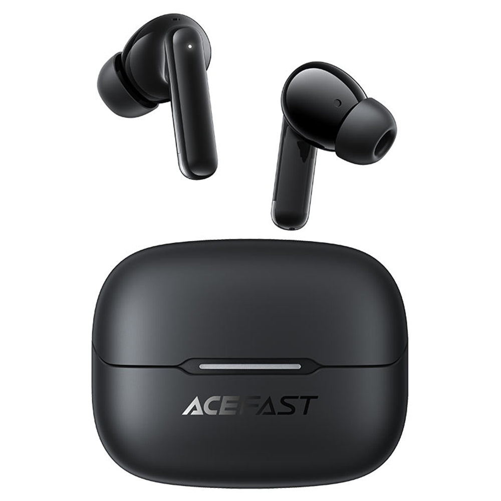 Handsfree Bluetooth Acefast W5, TWS, ANC, Svart