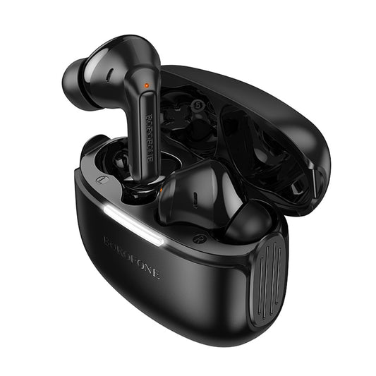 Handsfree Bluetooth Borofone FQ9 Peaceful, TWS, Svart