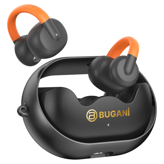 Handsfree Bluetooth Bugani Clip B21, TWS, Svart