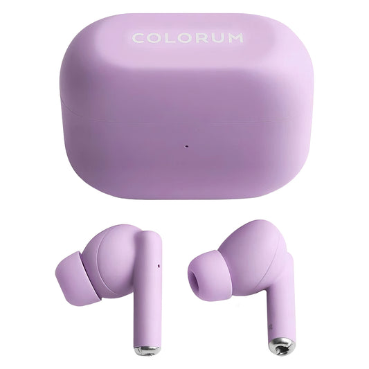 Håndfri Bluetooth Colourum CTWS-09, TWS, Lilla