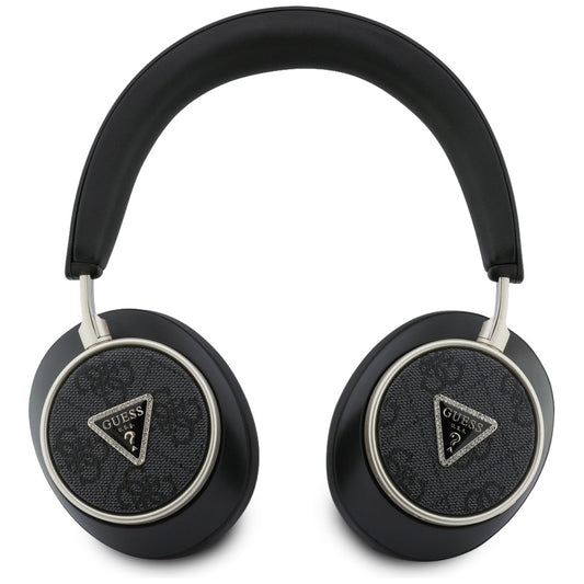 Handsfree Bluetooth Guess 4G Gold Triangle Logo, A2DP, Svart