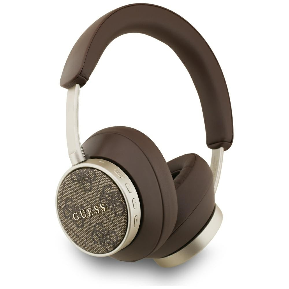Handsfree Bluetooth Guess 4G Classic Logo, A2DP, Brun