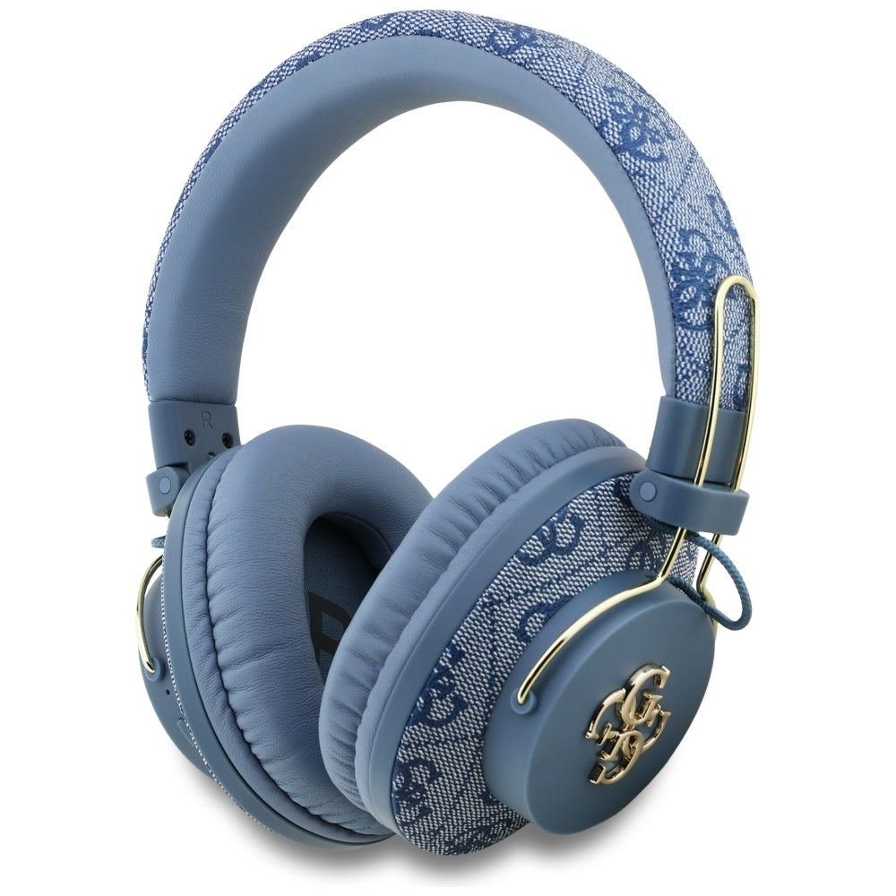 Handsfree Bluetooth Guess 4G Metal Logo, A2DP, Blå